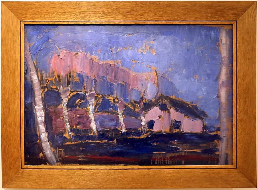 Paesaggio serale - 1908, Gemeentemuseum Den Haag